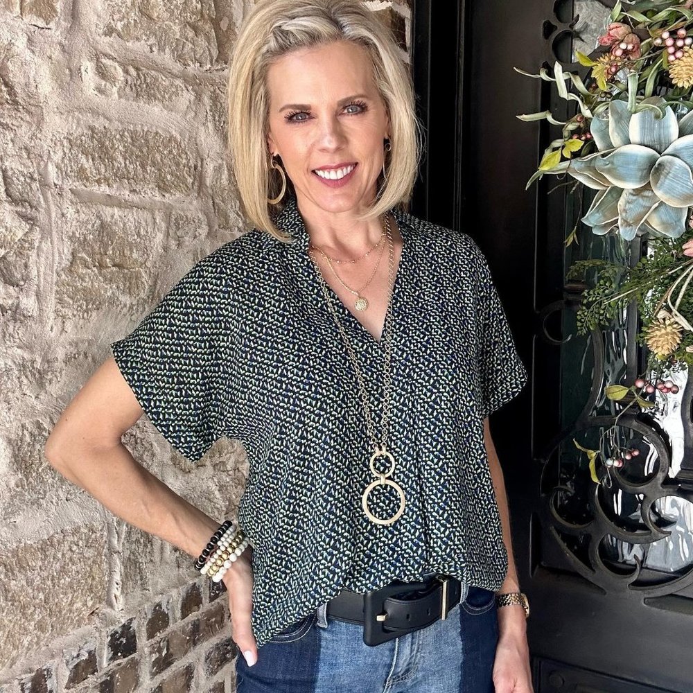 Cabi 6307 Replay Top Spring 2023 Small EUC